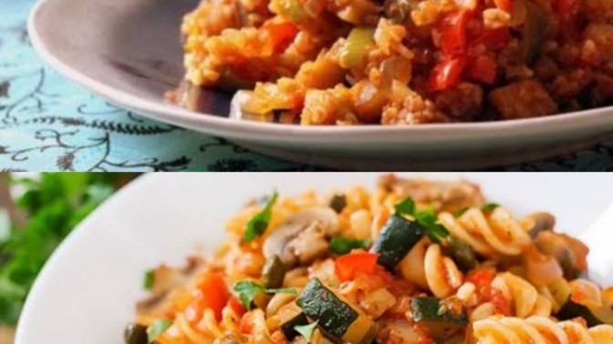 Sebzeli bulgur mu sebzeli makarna mı 😌🍓?