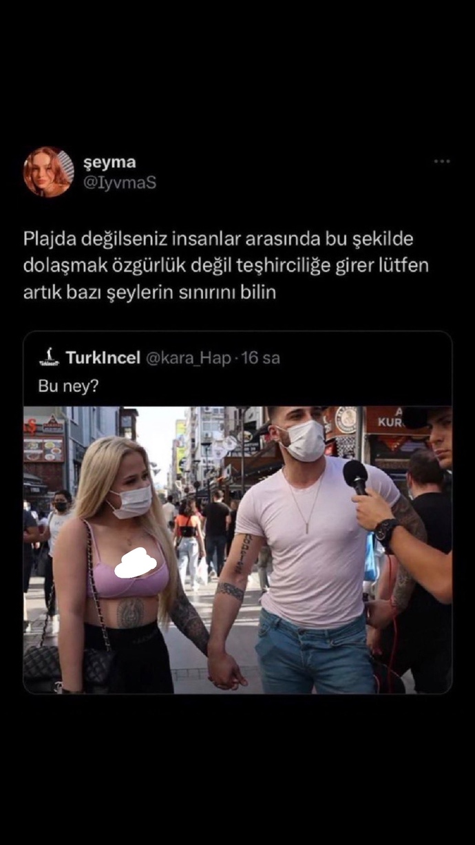 Bu konu hakkinda ne düşüyorsursunuz? teşhircilik mi size göre?