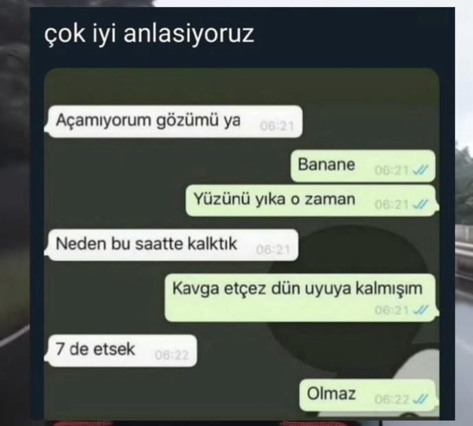 Kavga etmenin saati olur mu?