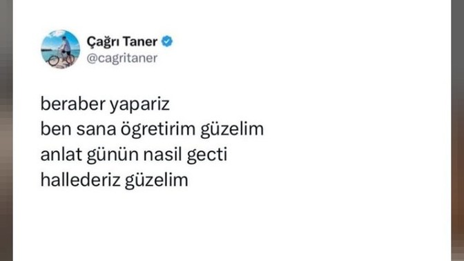 Bu kadar basit aslında her şey dimi?