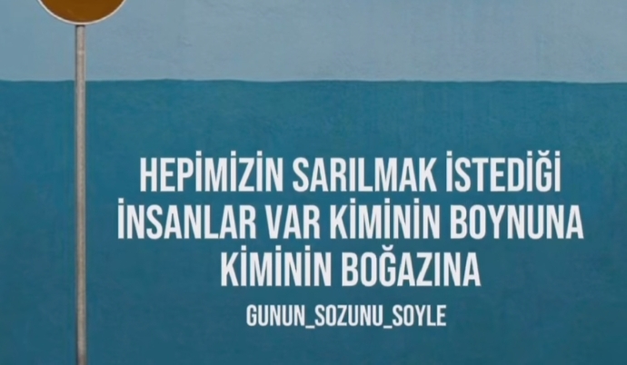 Siz kimin, neresine sarılmak isterdiniz?