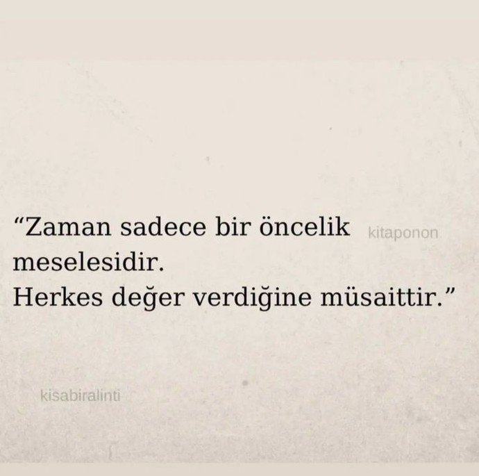 Kimsenin önceliği oldunuz mu?
