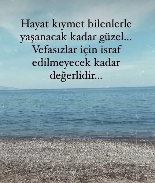 Güne sevdiğiniz bir söz bırakmanızı istesem hangi cümleyi bırakırsınız?