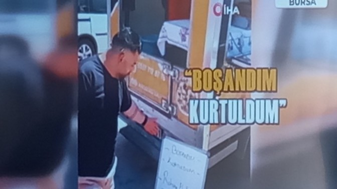Bursa'da eşinden boşanan adam Lokma döktürdü. Siz böyle bir şey yapar mısınız?