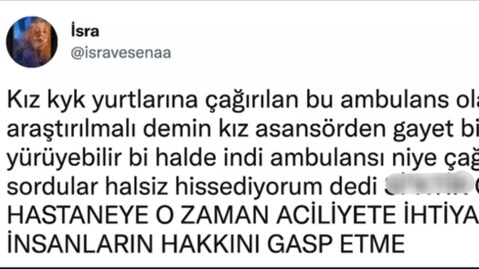 Gereksiz yere ambulans çağırıldığına şahit oldunuz mu?