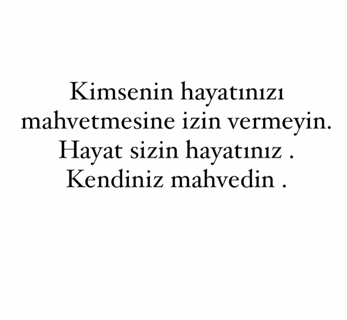 Hayatiniza müdahale etmeye calisan insanlar var mi?