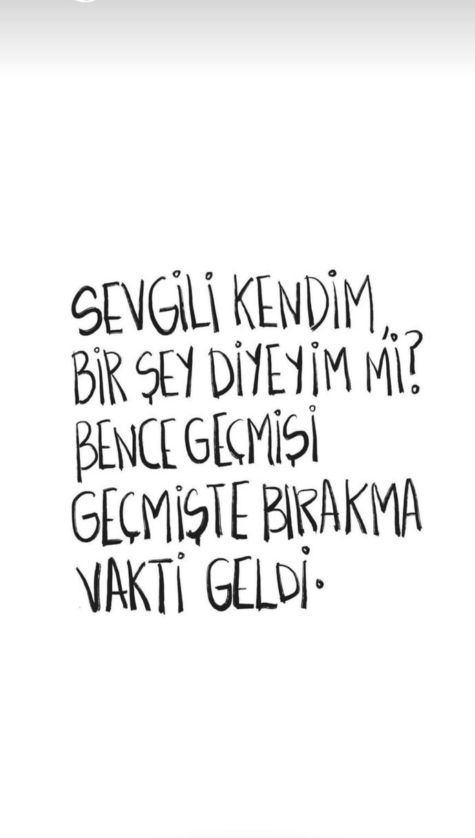 Geçmişi geçmişte bırakma zamanı gelmedi mi?