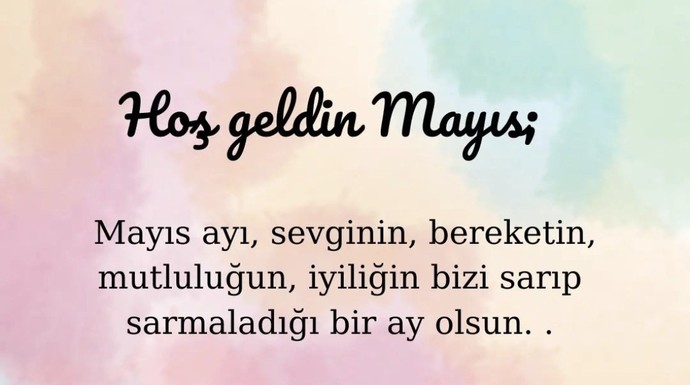 Günaydın. En sevdiğiniz ay hangisi?