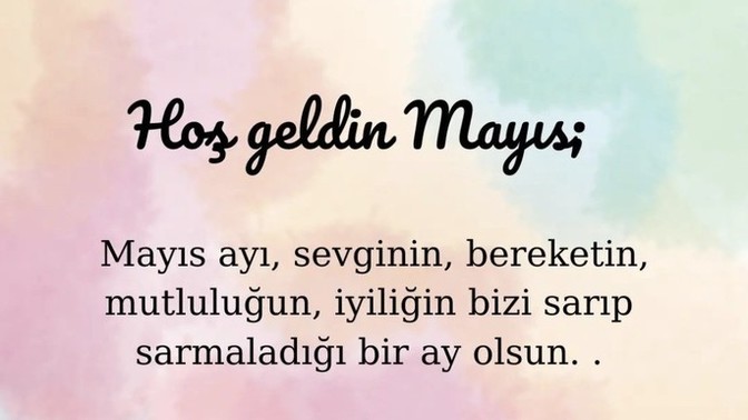 Günaydın. En sevdiğiniz ay hangisi?