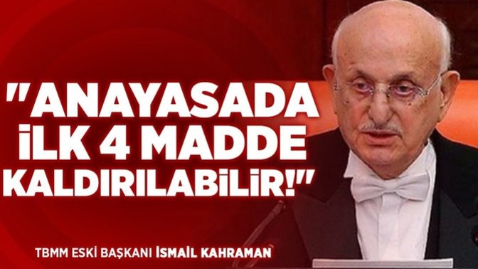 Cumhur ittifakı, Anayasanın ilk dört maddesini kaldırmaya cürret edebilir mi?