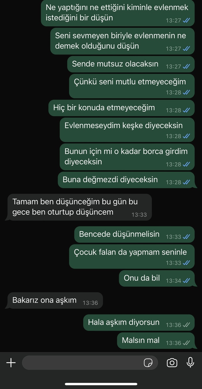 Sevmediği biriyle niçin ısrarla evlenmek ister ki insan i?