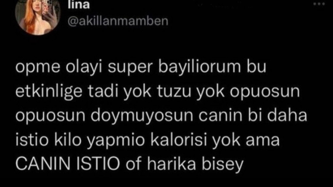 Öpmeyi sever misiniz 🙄 ?