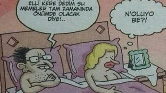 Yatağa geç gelen partnere trip atılır mı?