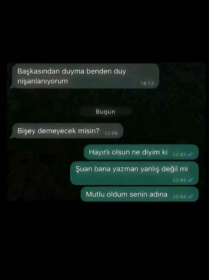 Ne cevap verirdiniz?