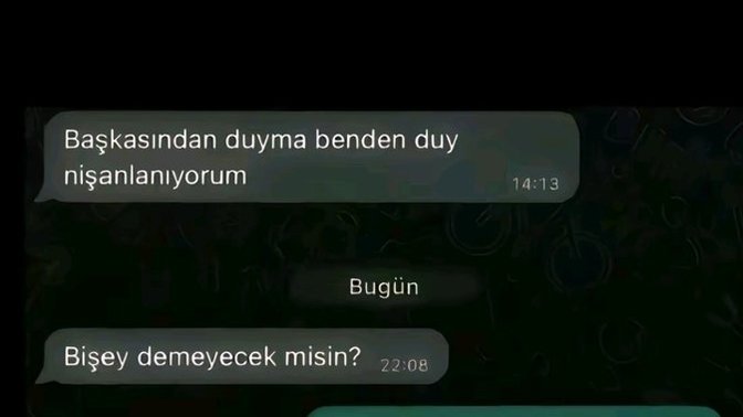 Ne cevap verirdiniz?