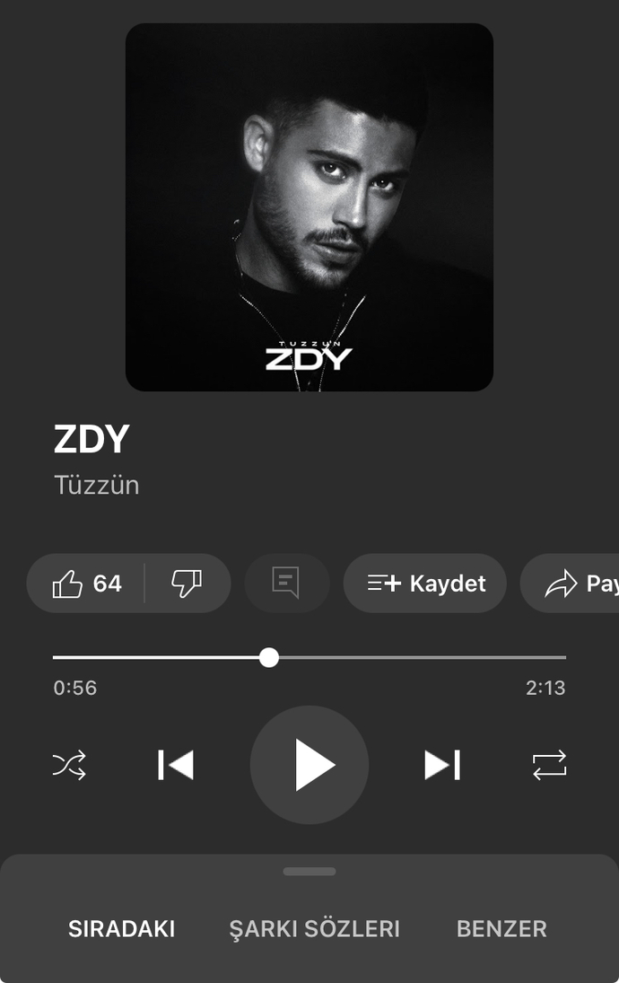 Size şarkı armağan edeyim mii?