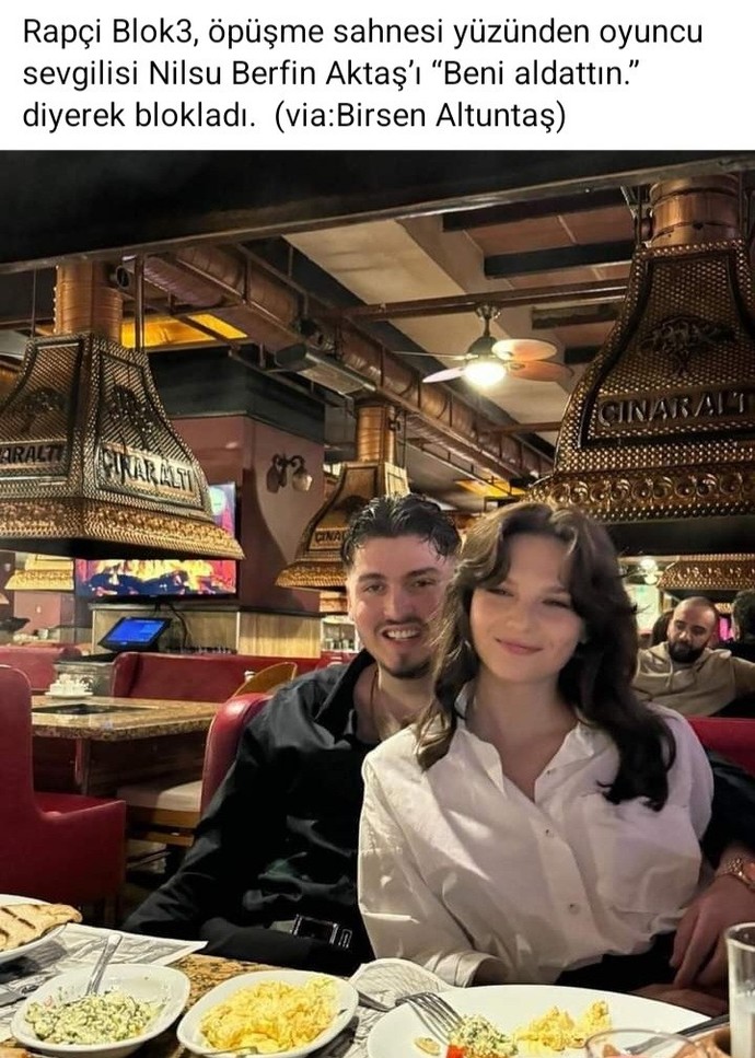 Blok3 ve nilsu berfin aktaşın Ayrılma sebebine bakar mısınız?
