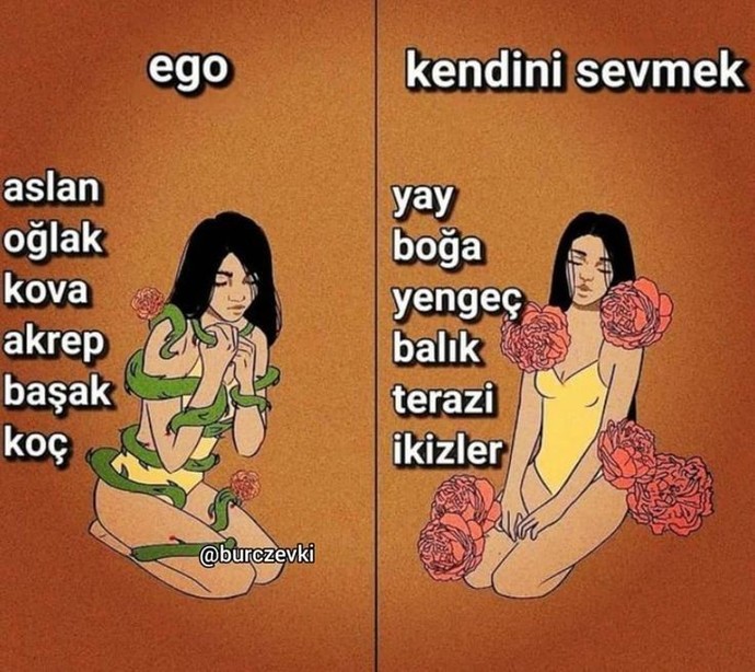 Burcuna göre egolu musun, yoksa kendini seven mi?