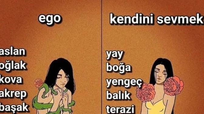 Burcuna göre egolu musun, yoksa kendini seven mi?