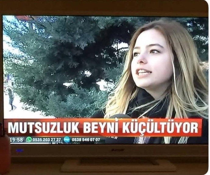 Mutsuzluk beyni küçültüyormuş peki sizin beyniniz ne halde?