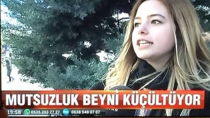 Mutsuzluk beyni küçültüyormuş peki sizin beyniniz ne halde?