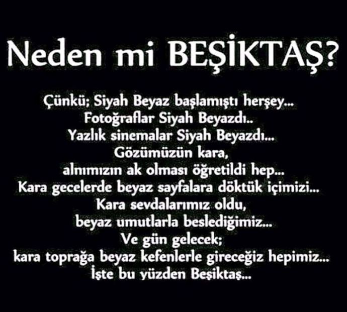 Neden mi Beşiktaş?