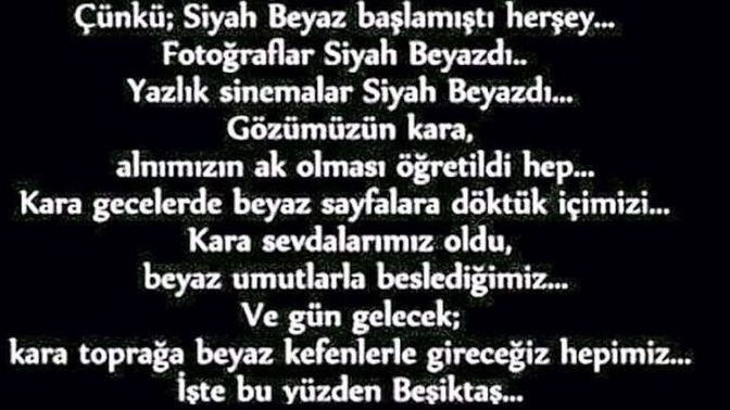 Neden mi Beşiktaş?