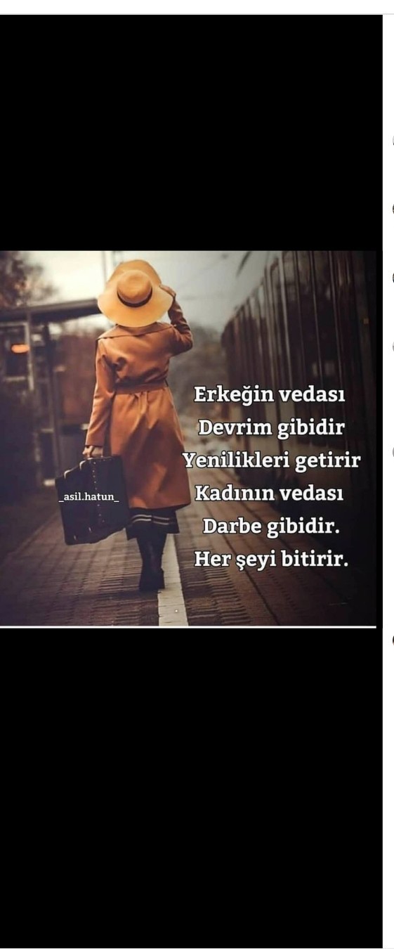 Erkeğin vedası devrim gibi midir?