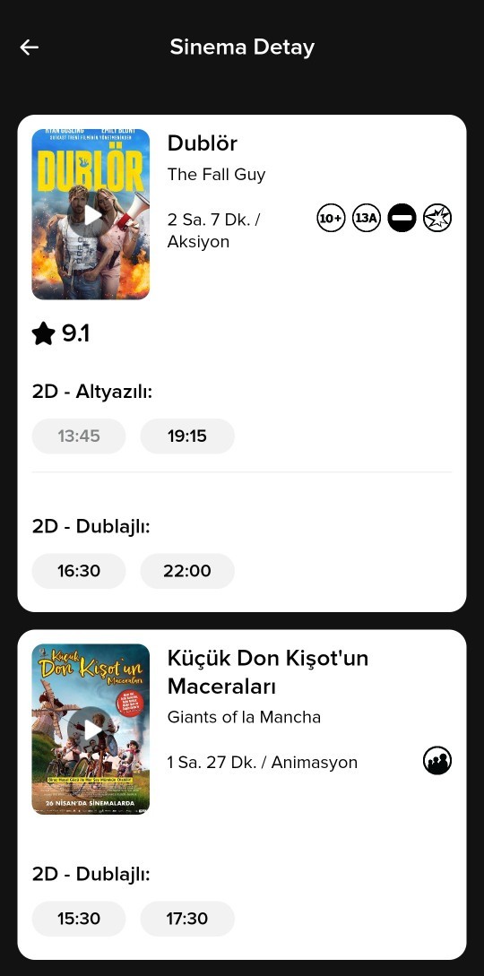 Arkadaşlar birazdan sinemaya gitmek istiyorum film önerirmisiniz?