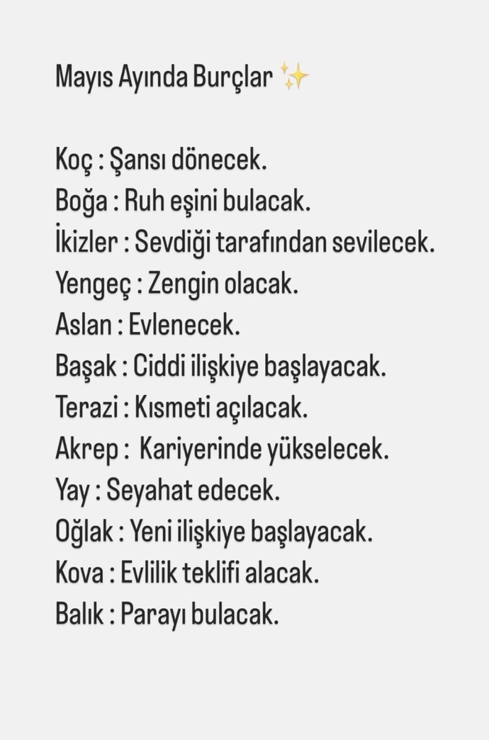Mayıs ayında seni ne bekliyor? hazır mısın Mayıs ayına?