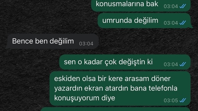 Cevapları normal mi?