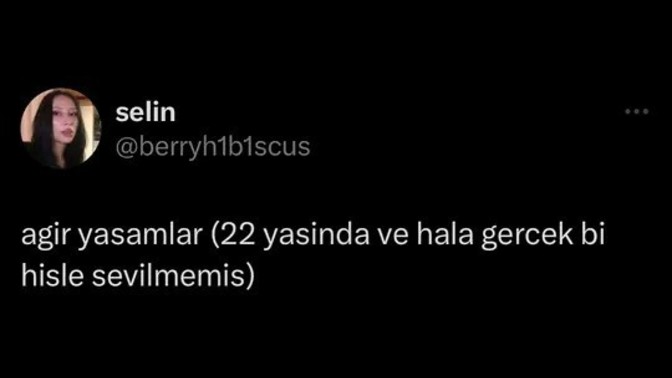 Gerçek anlamda hiç sevilmedik ne olacak sonumuz?