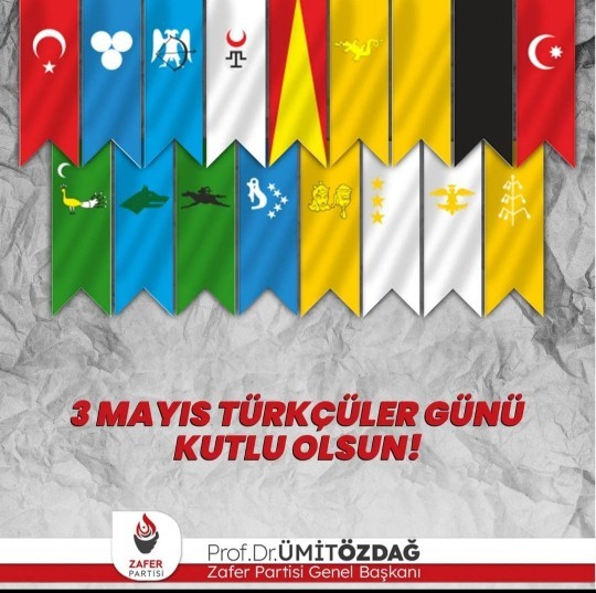 3 Mayıs TÜRKÇÜLER günü kutlu olsun, ne düşünüyorsunuz?