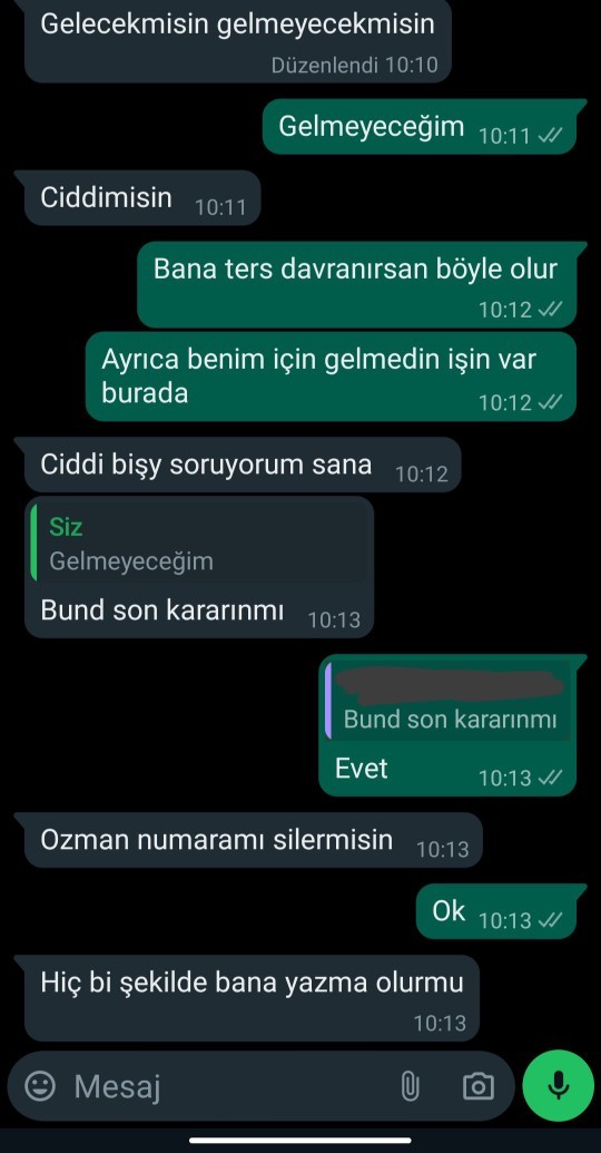 FB arkadaşımla sevişiyoruz sizce kim haklı?