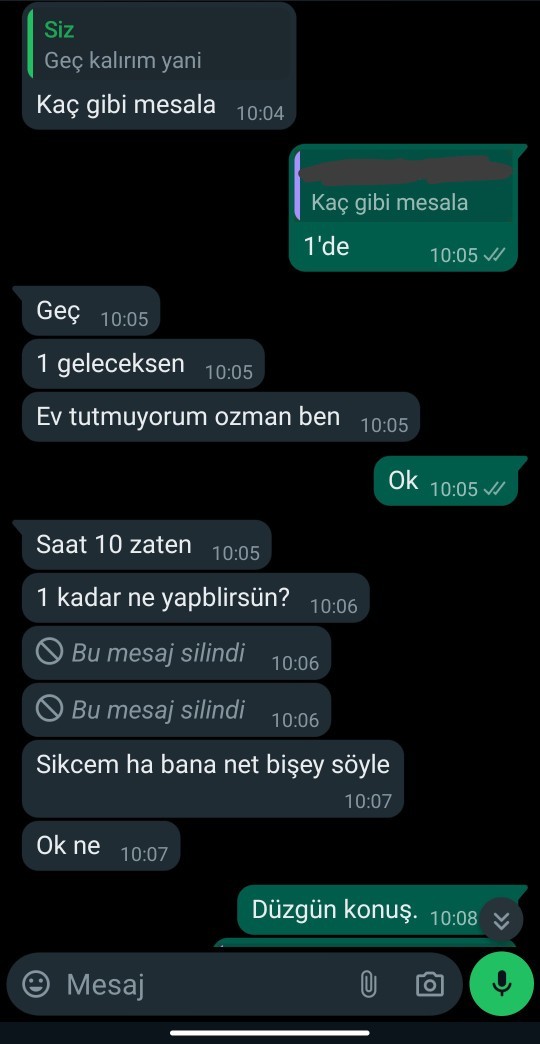 FB arkadaşımla sevişiyoruz sizce kim haklı?