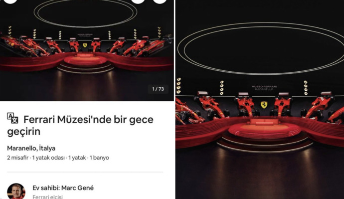 İtalya Ferrari Müzesi Airbnb