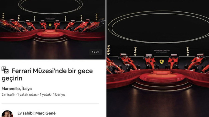 İtalya'daki Ferrari Müzesi artık Airbnb'de yer alacak. Kimler bu müzede kalmak isterdi?