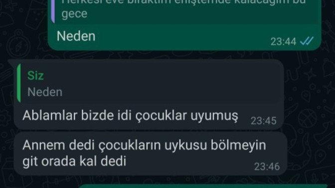 Arkadaşlar sevgilin devamlı eniştesi ile takılıyor bugün de onun evinde kalacakmış normal mi?