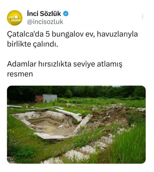 Çatalcada 5 bungalov ev çalınmış. Bungalov ev çalmak nedir?
