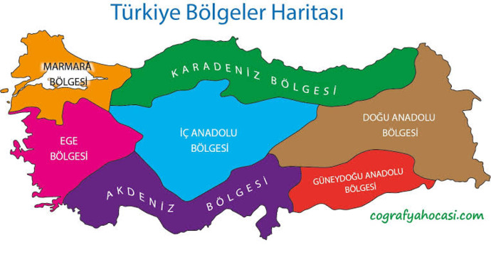 Hangi bölgede yaşıyorsunuz?