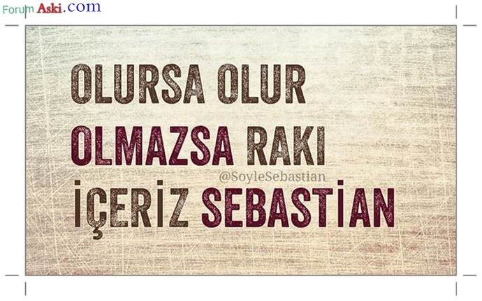 Sebastian ayağınıza geldi. Göndermek istediğiniz bir söz var mı?