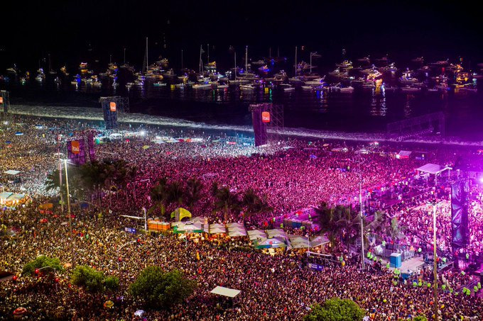 Madonnanın Brezilya konserine 1.6 milyon kişi katılmış! Böyle bir kalabalığa girer miydiniz?