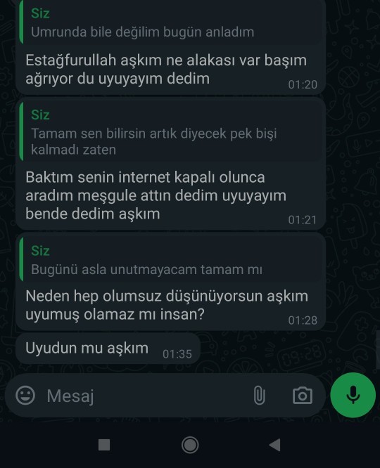 Arkadaşlar sizce ayrılmalı mıyım okur musunuz devamlı kafamı yoruyor bu ilişki?