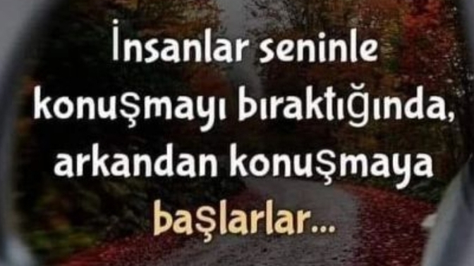 Arkanızdan konuşanları biliyor musunuz?