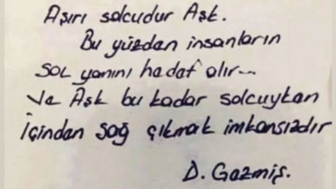 Aşkın sağı solu var mıdır?