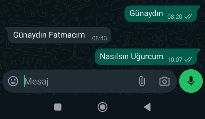 Niye adımla hitap ediyor?