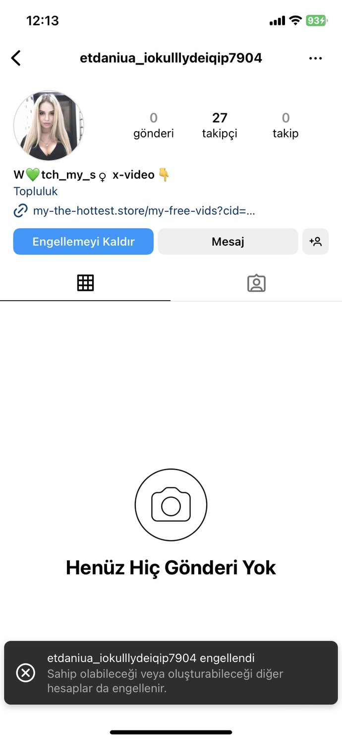 Benim Instagram profilim herkese açık tuhaf tuhaf sayfalar storyme bakıyor?