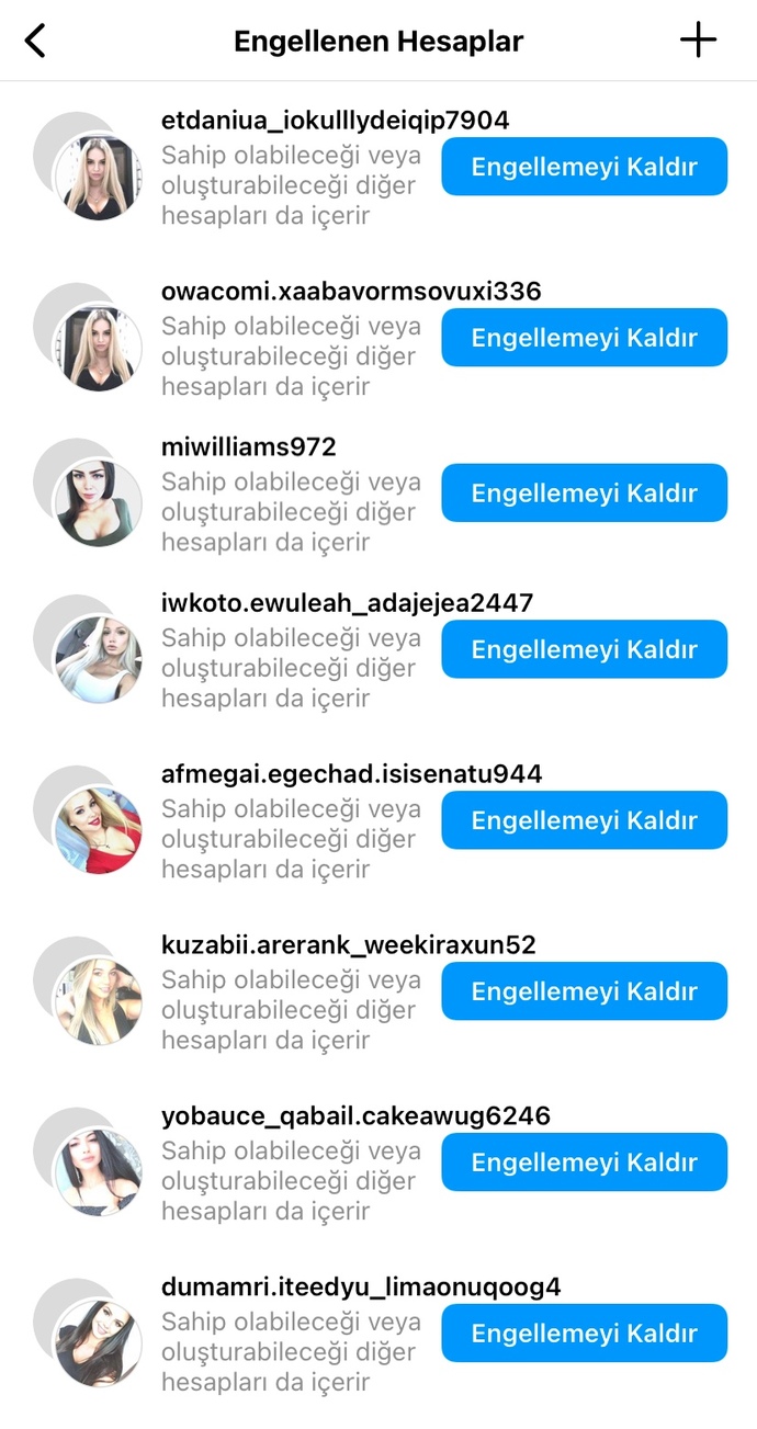 Benim Instagram profilim herkese açık tuhaf tuhaf sayfalar storyme bakıyor?