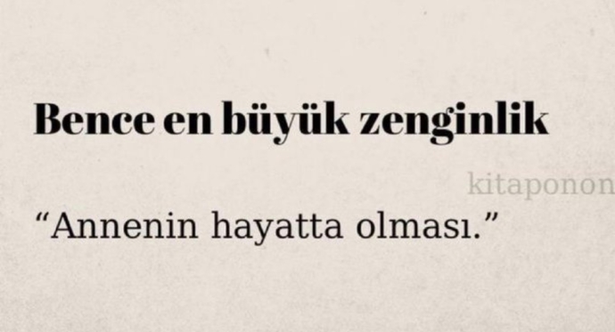 Sizin için en büyük zenginlik nedirr?