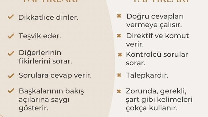 Destekleyici mi yoksa kontrolcü mü bir yapıya sahipsiniz?